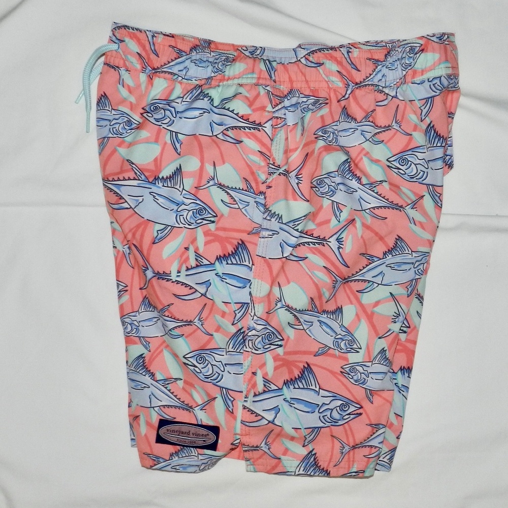 Vineyard Vines Swim Trunks Boys L (16)